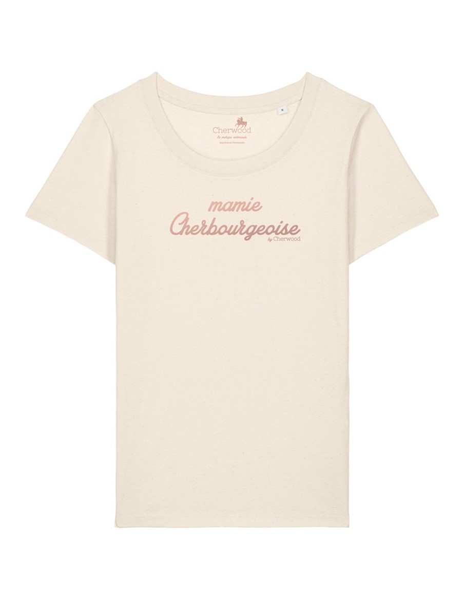 T-shirt Femme Mamie Cherbourgeoise • Stylé en Famille • Cherwood