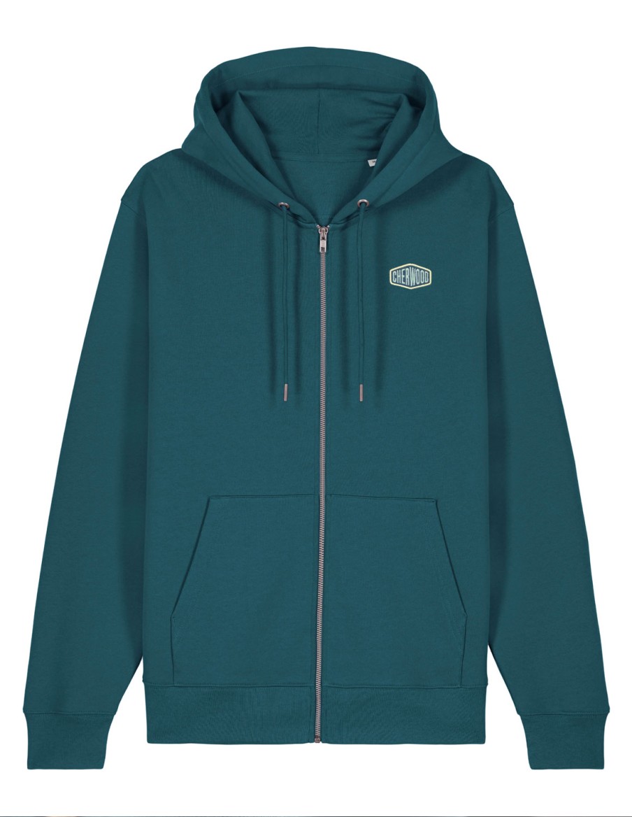 Hoodie Mixte Zippé Cherwood Factory • Homme • Cherwood