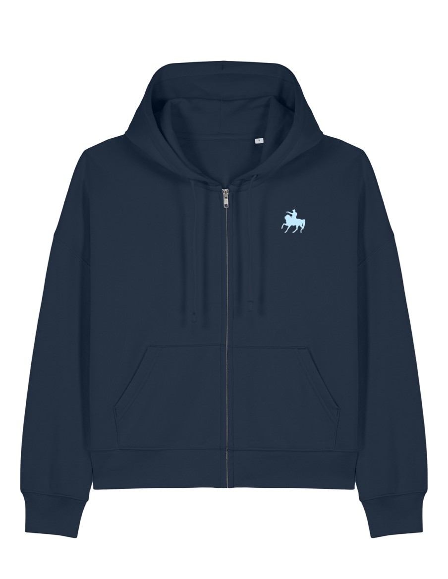 Hoodie Femme Zippé Brodé Napo • Femme • Cherwood