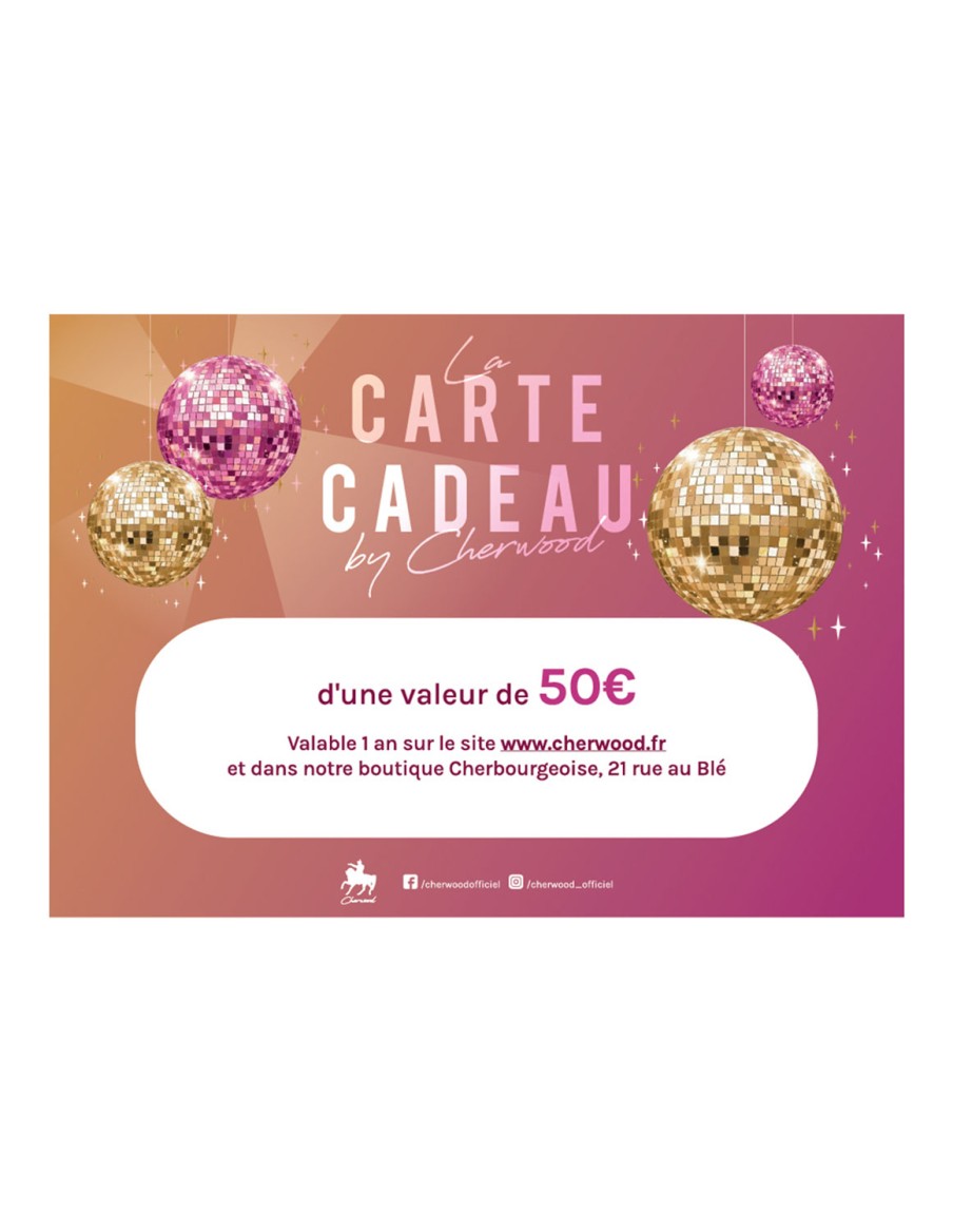 La Carte Cadeau Cherwood 50€ • Cartes cadeaux • Cherwood