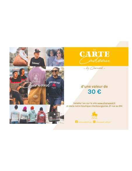 Carte Cadeau Cherwood 50€