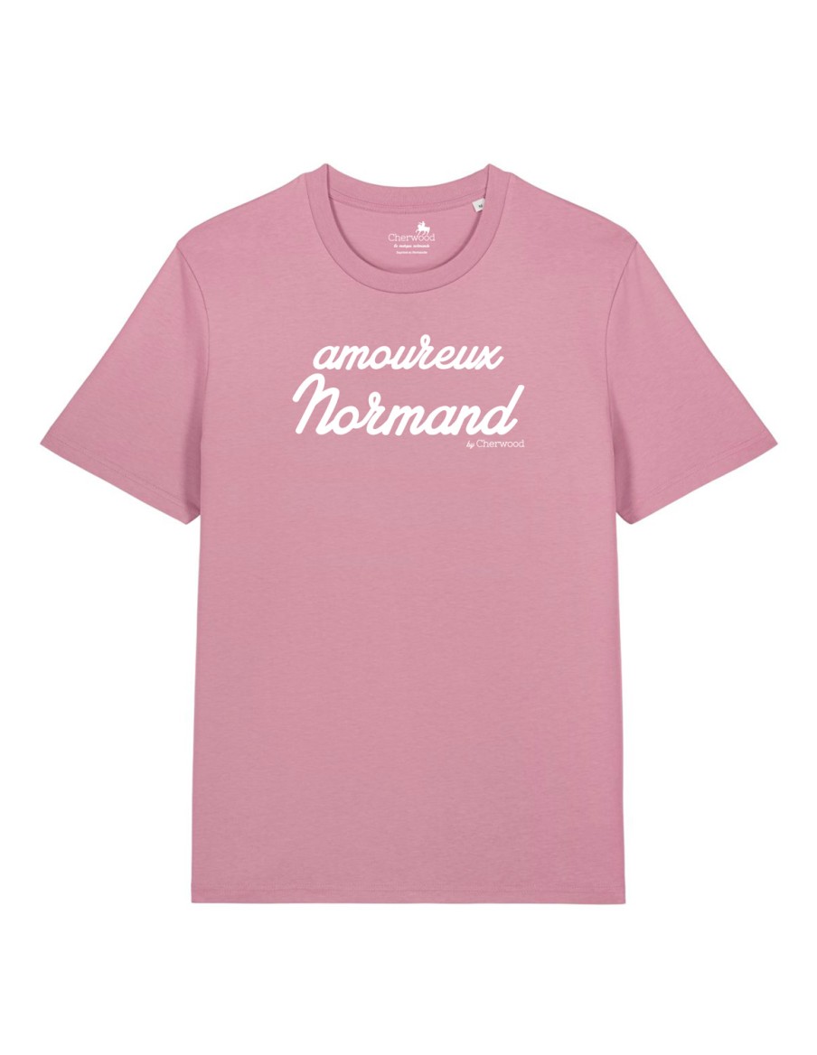 T-shirt Mixte Normand personnalisé Saint Valentin • Saint-Valentin ❤️ • Cherwood