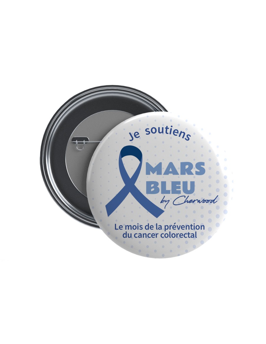 Badge Mars Bleu • Mars Bleu • Cherwood