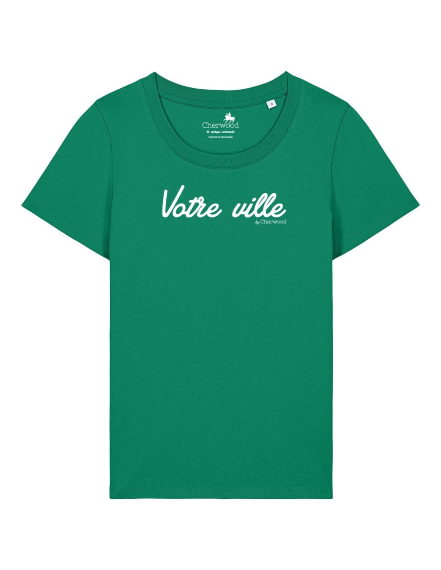 T-shirt Femme Personnalisable • Personnalisation • Cherwood