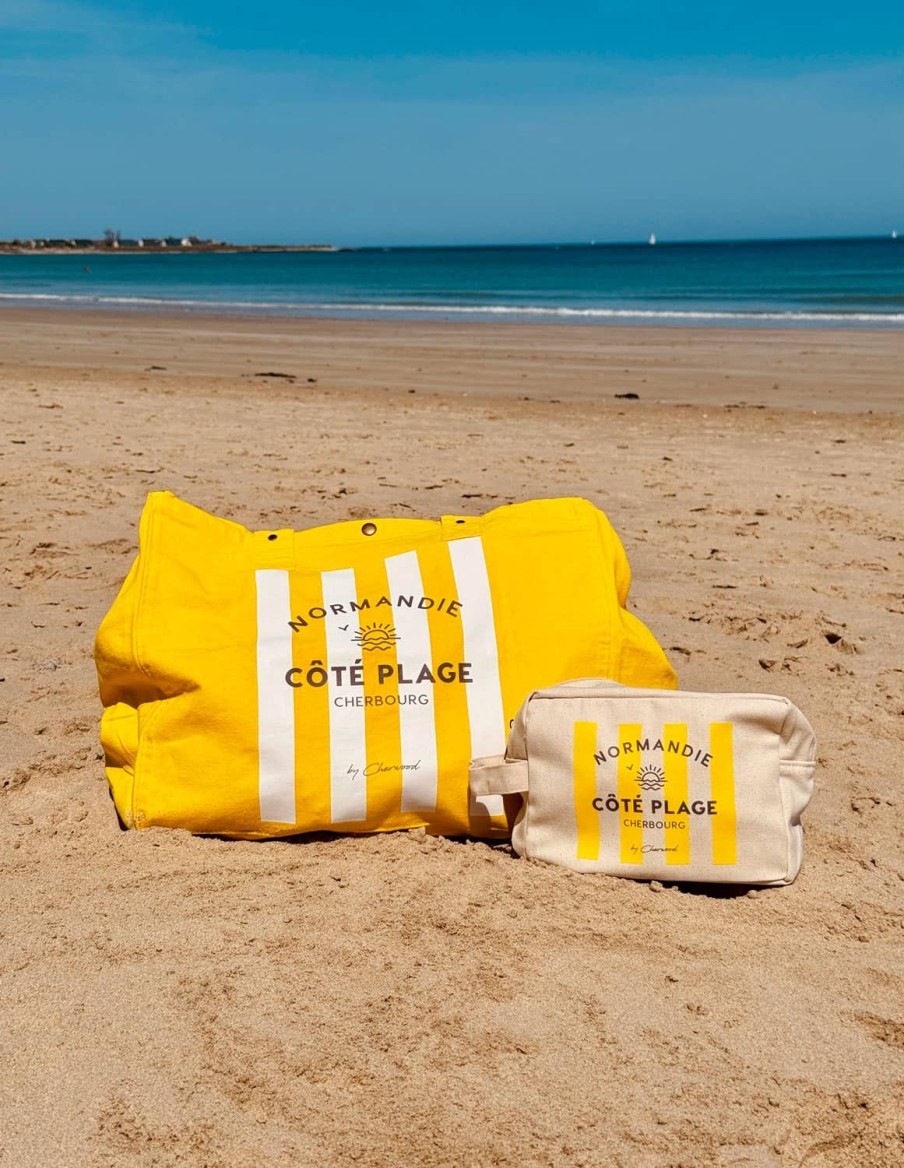 Cabas Côté Plage Personnalisable • Personnalisation • Cherwood
