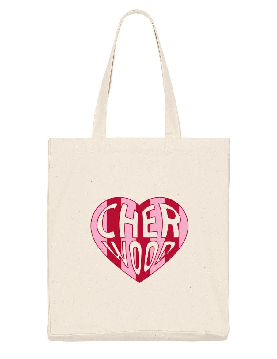 Sac Tote Bag Cherwood Love Rayures • Accessoires • Cherwood