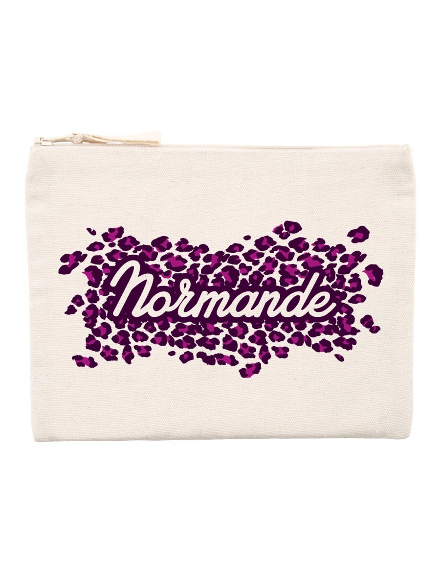 Pochette imprimé Léopard • Pochettes & Trousses • Cherwood