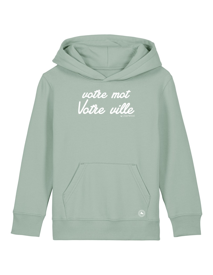 Hoodie Enfant Ultra-Personnalisable • Personnalisation • Cherwood