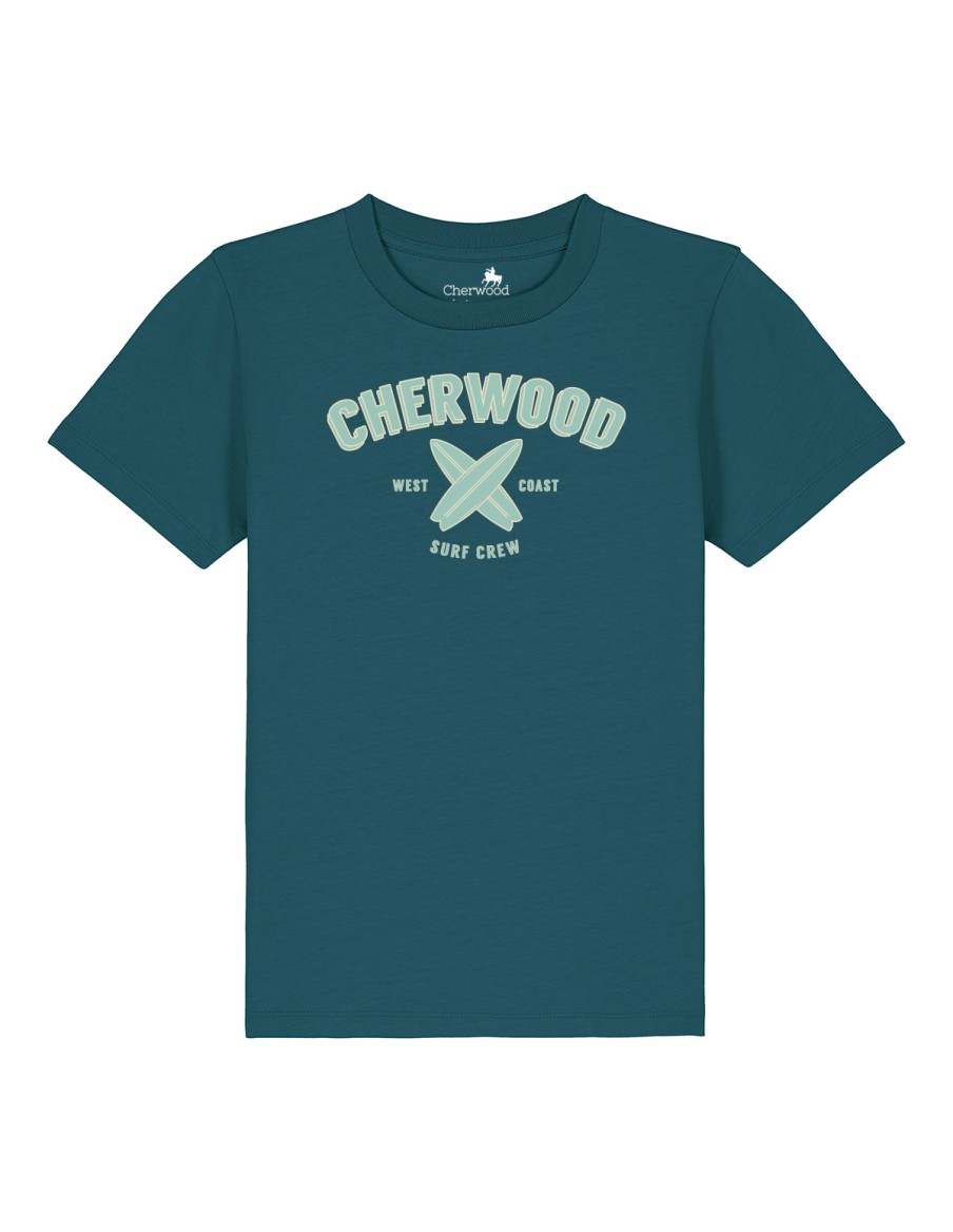 T-shirt enfant Cherwood Surf Crew v2 • Enfant • Cherwood