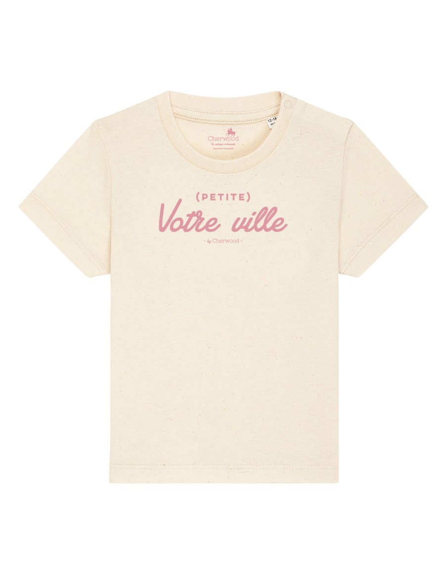 T-shirt Bébé fille (Petite) Personnalisable • Personnalisation • Cherwood