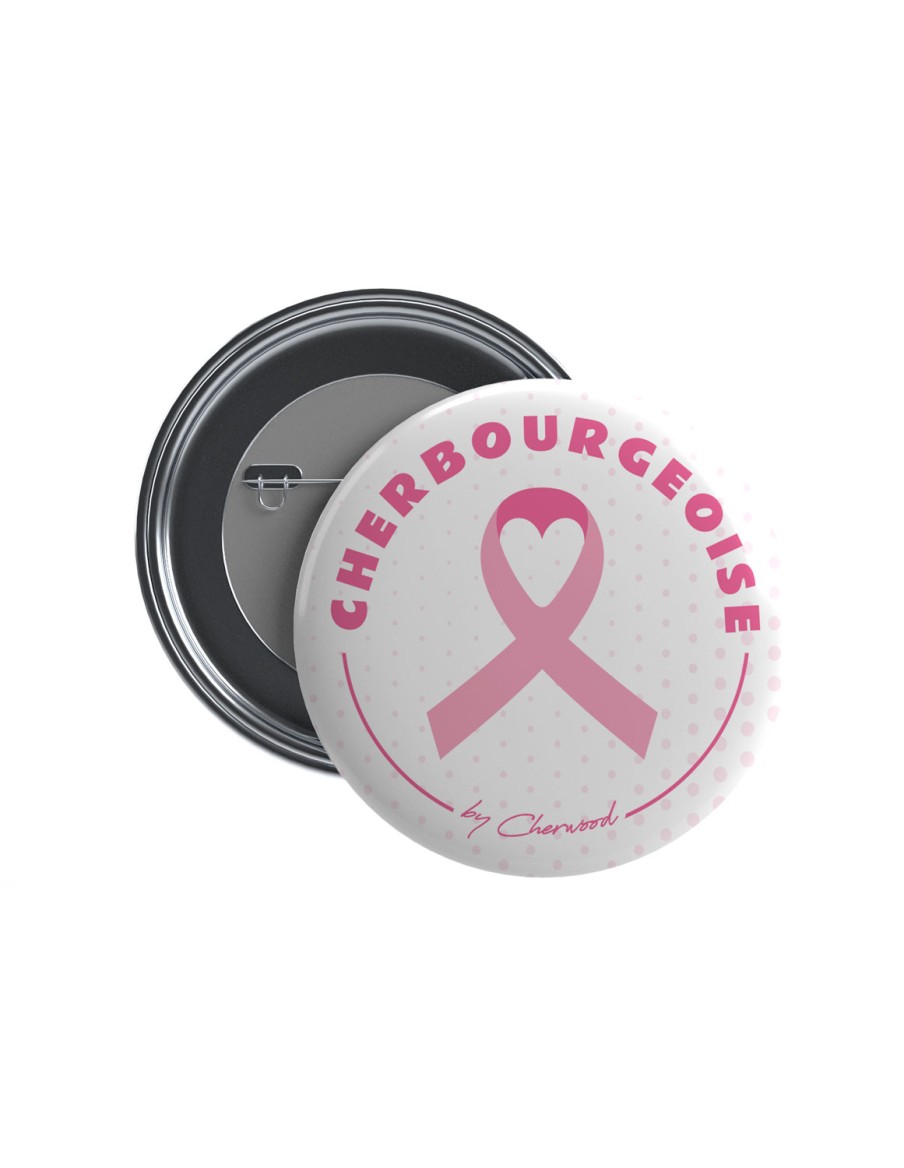 Octobre Rose Badge Cherbourgeoise • Octobre Rose • Cherwood