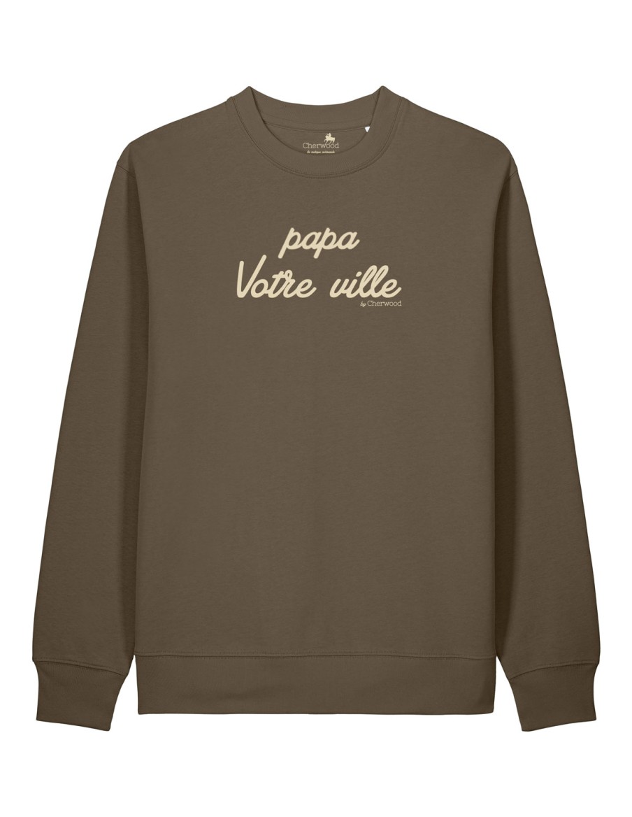 Sweat Homme Papa Personnalisable • Personnalisation • Cherwood