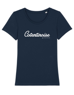 T-shirt femme Cotentinoise navy