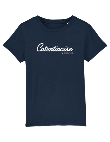 T-shirt Fille Cotentinoise navy