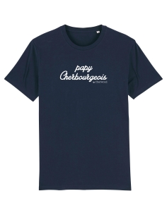 T-shirt Homme Papy Cherbourgeois navy