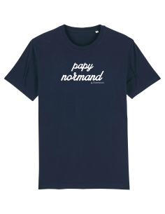T-shirt Homme Papy Normand navy