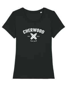 T-Shirt Femme Cherwood Surf Crew noir