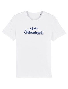 T-shirt Homme Pépère Cherbourgeois blanc