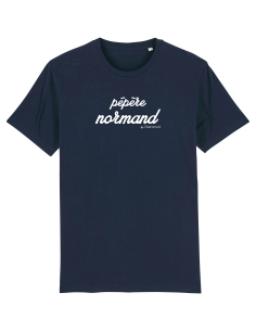 T-shirt Homme Pépère Normand navy