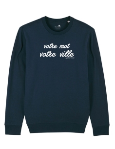 Sweat Mixte Ultra-Personnalisable navy