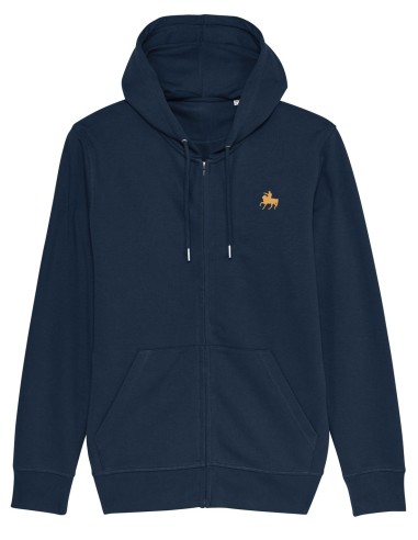 Hoodie Mixte Zippé Navy Napo Hoodie Mixte Zippé Navy Napo