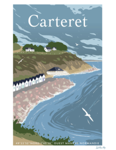 Carte Postale Carteret - Haute mer