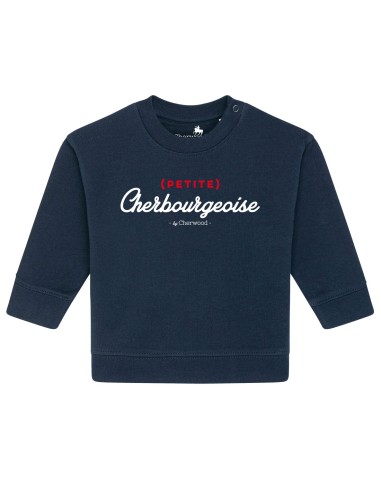 Sweat Bébé fille (petite) Cherbourgeoise navy