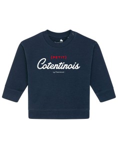 Sweat Bébé garçon (petit) Cotentinois navy