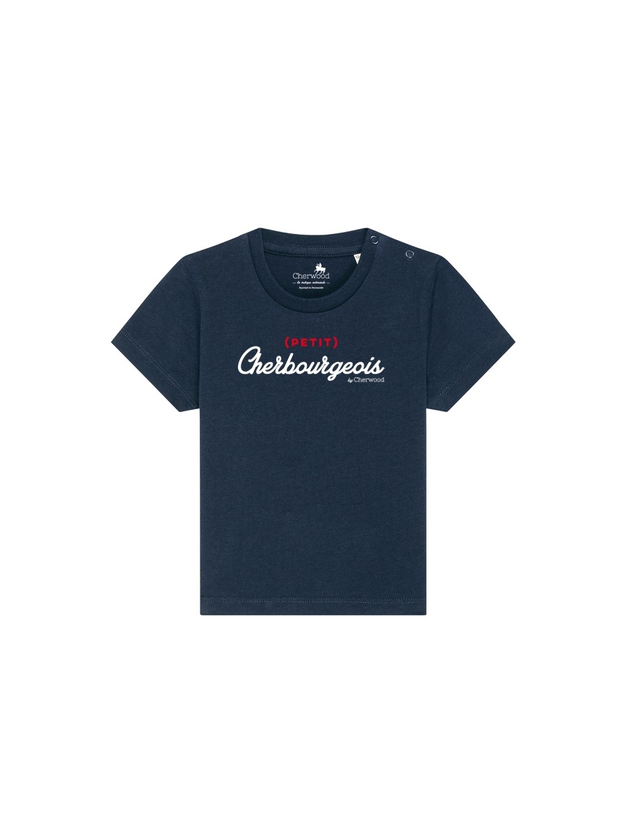 T-shirt Bébé garçon (petit) Cherbourgeois navy