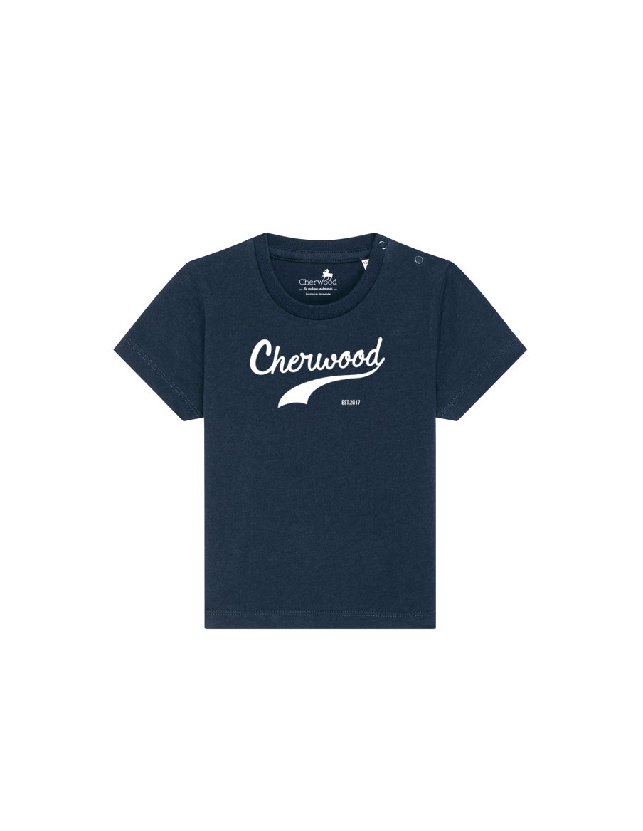 T-shirt Bébé Signature navy