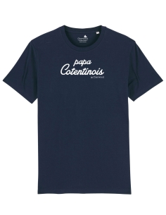 T-shirt Homme Papa Cotentinois navy