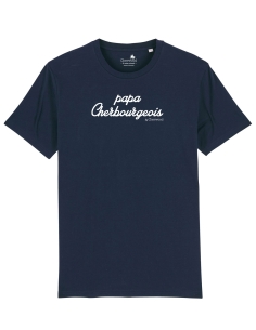 T-shirt Homme Papa Cherbourgeois navy