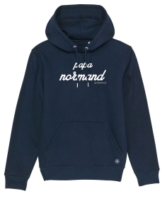Hoodie Homme Papa Normand navy