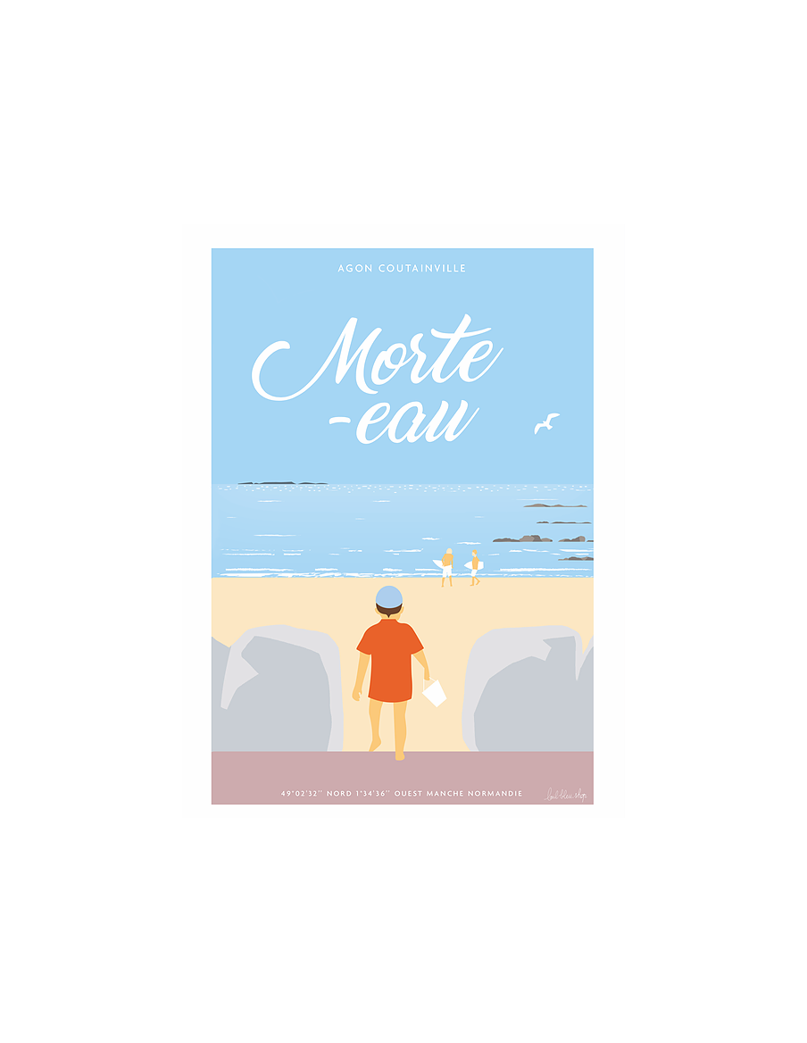 Carte Postale Morte-eau