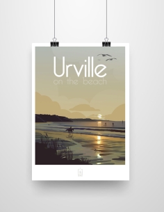 Affiche Urville by Nitch Illustrateur