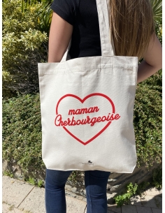 Sac Tote Bag - "Maman Cherbourgeoise" ♥