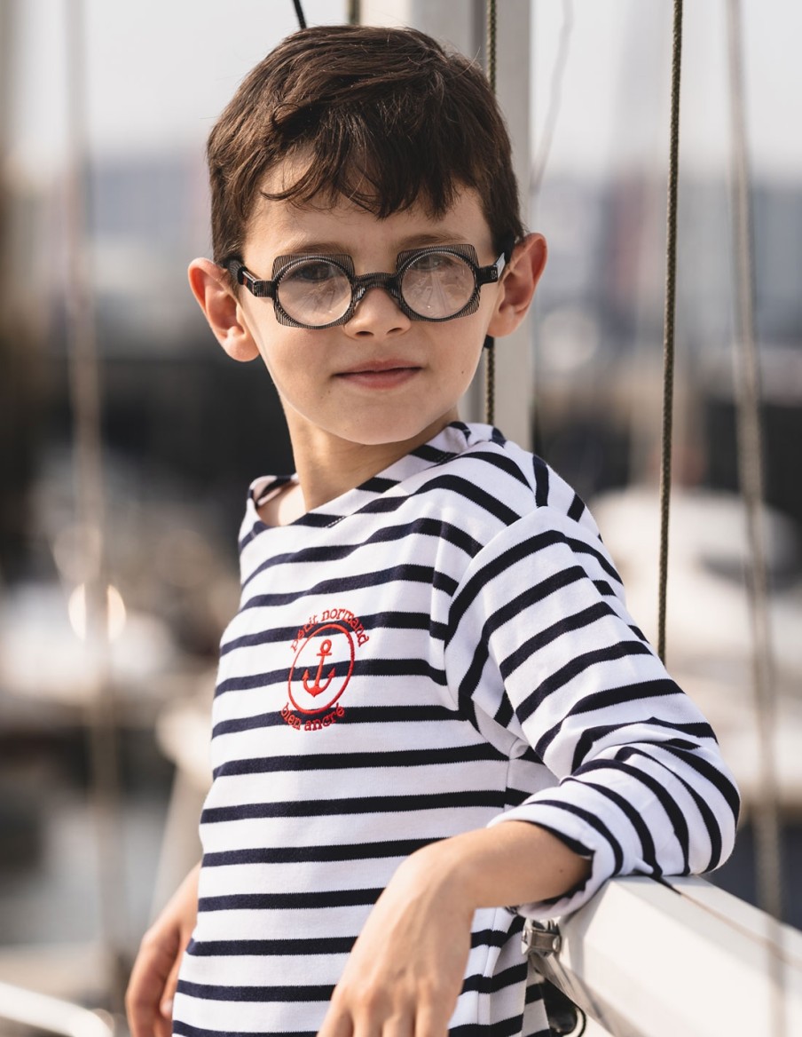 Marinière Garçon Petit Normand Bien Ancré • Sélection bout de chou • Cherwood