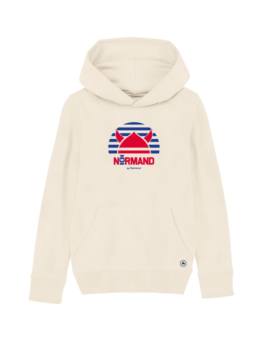 Hoodie Garçon Proud Normand • Enfant • Cherwood