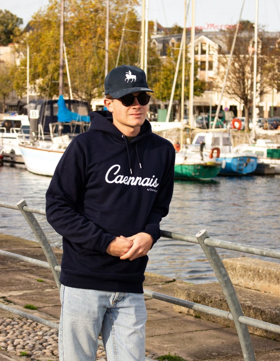 Hoodie Homme Caennais navy
