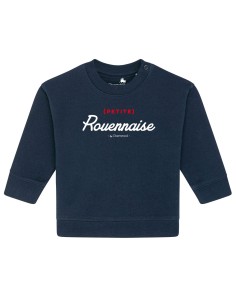 Sweat Bébé fille (petite) Rouennaise navy