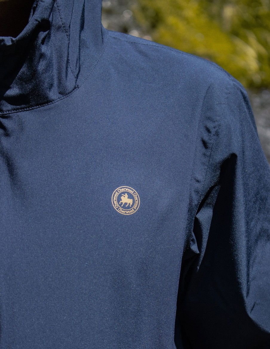 Veste imperméable Navy mixte • Vestes • Cherwood