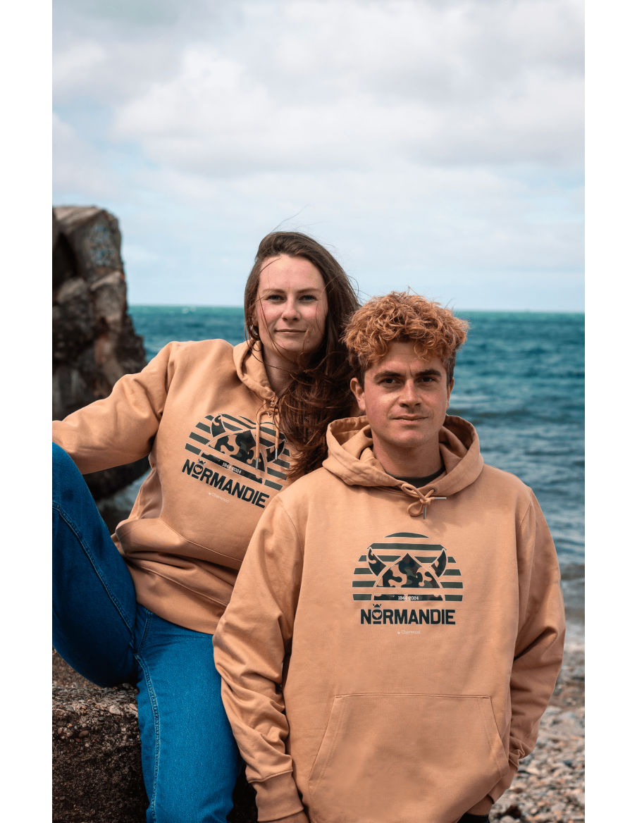 Hoodie Mixte Proud Normandie Camouflage • Ma Normandie • Cherwood