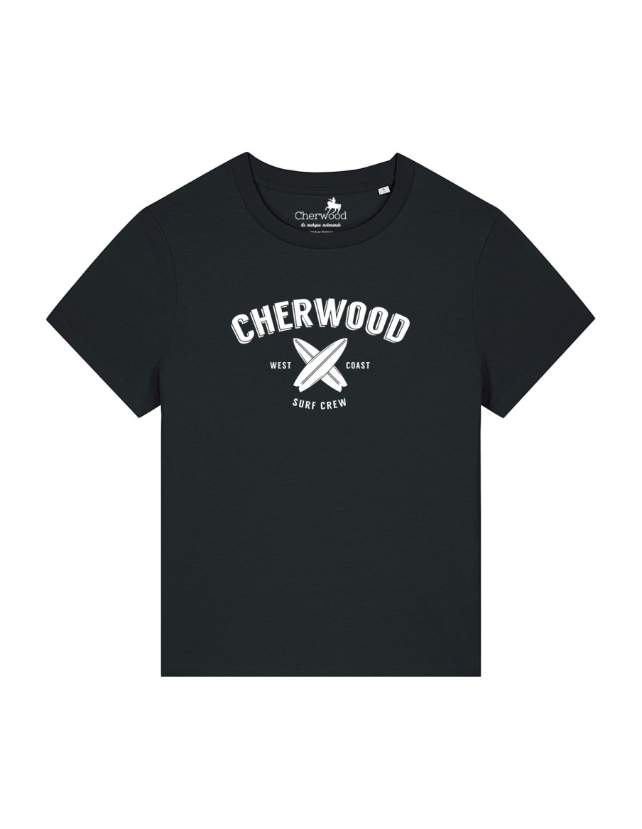 T-shirt Femme Cherwood Surf Crew • Femme • Cherwood