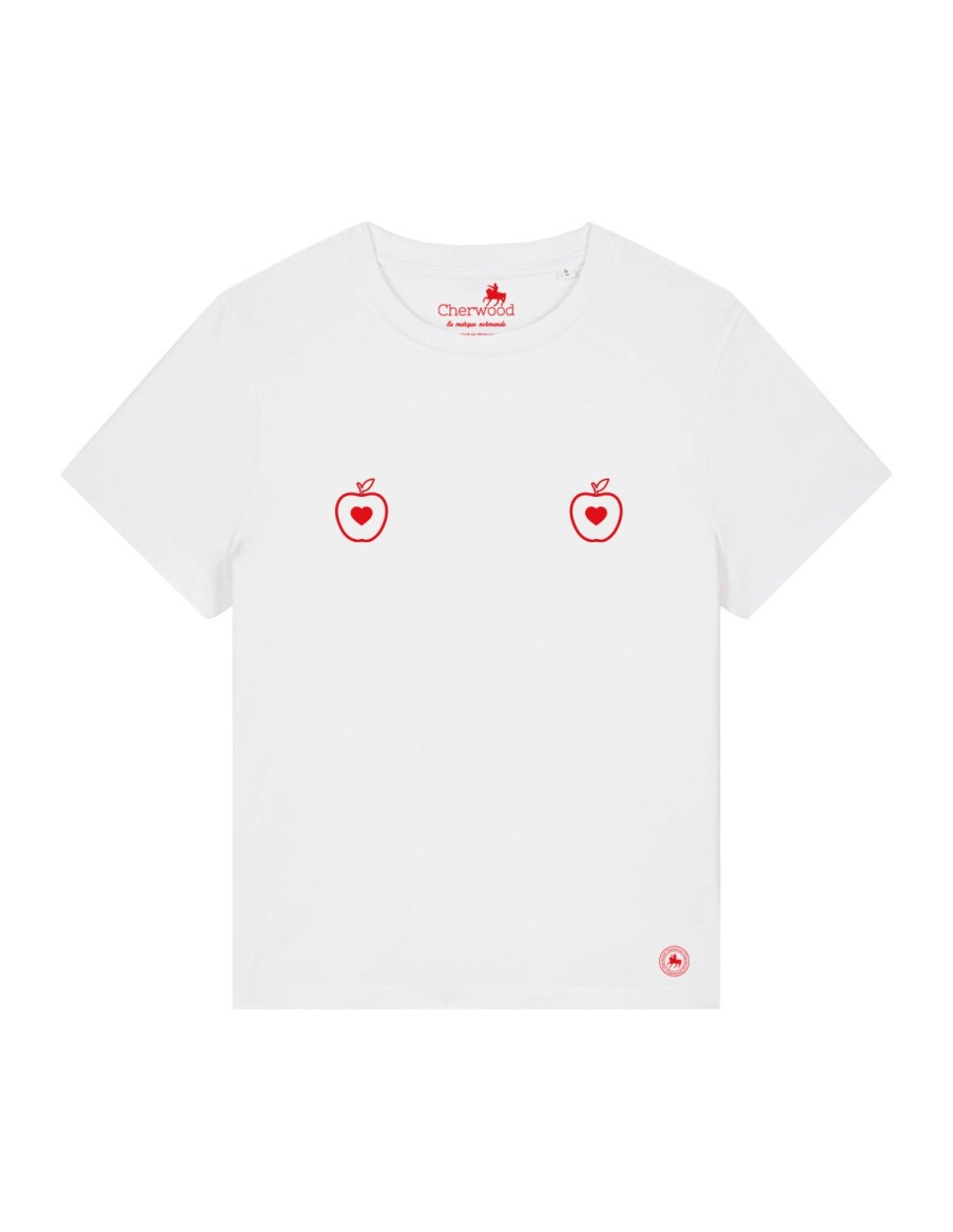 T-shirt Femme Tchout'Chou Pomme • T-shirts • Cherwood