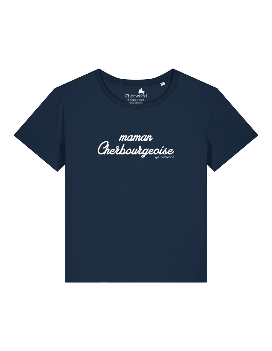 T-shirt Femme maman Cherbourgeoise • Maman • Cherwood