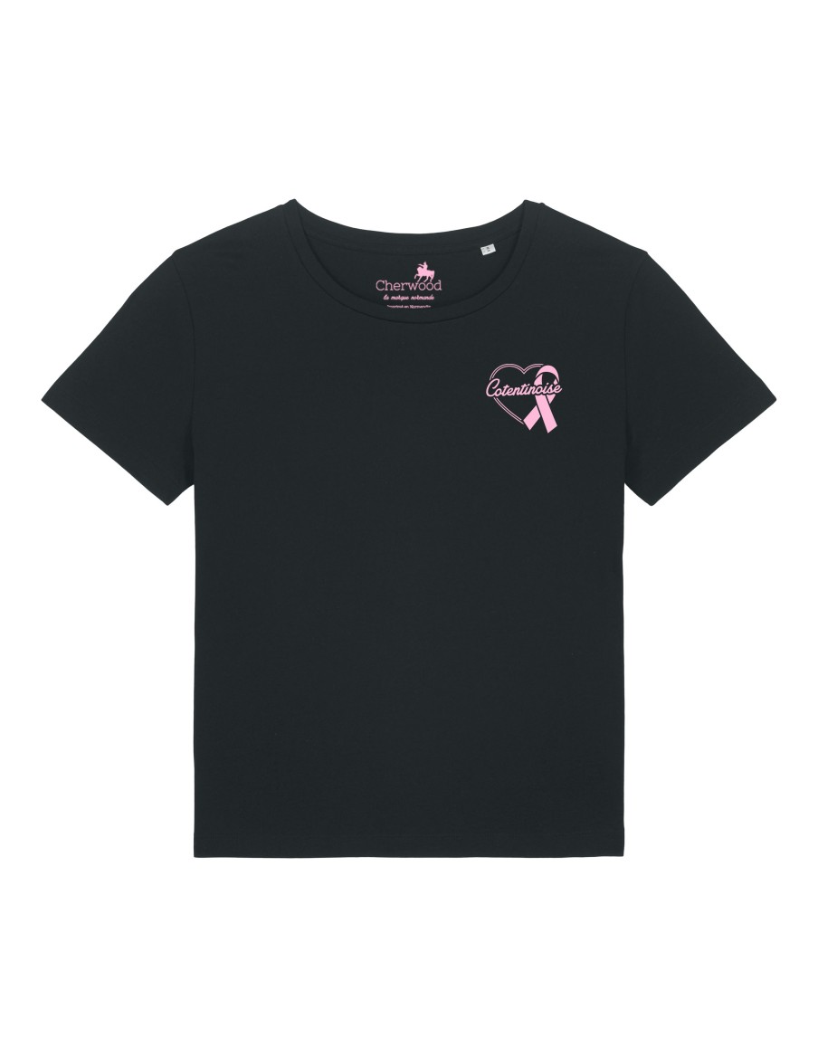 Octobre Rose T-shirt Femme Cotentinoise • T-shirts • Cherwood