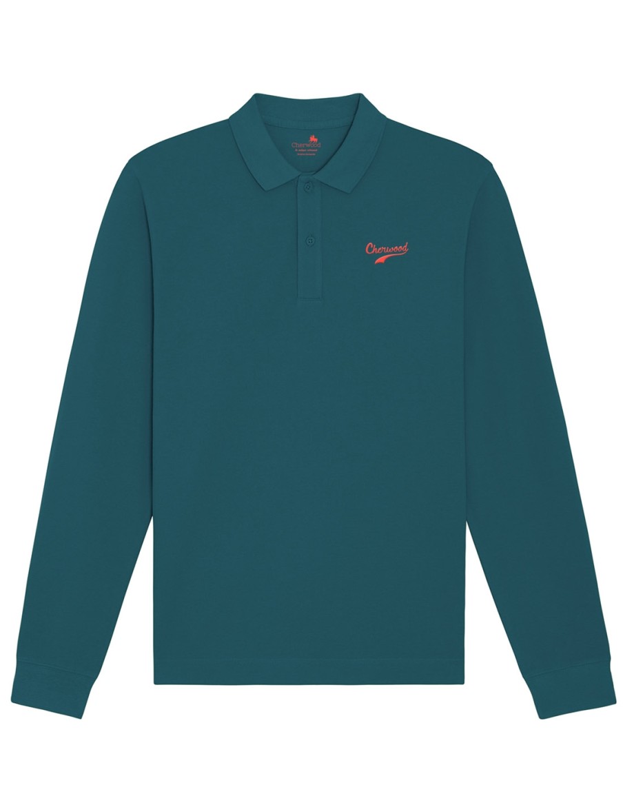Polo à manches longues Stargazer Cherwood Signature • Homme • Cherwood