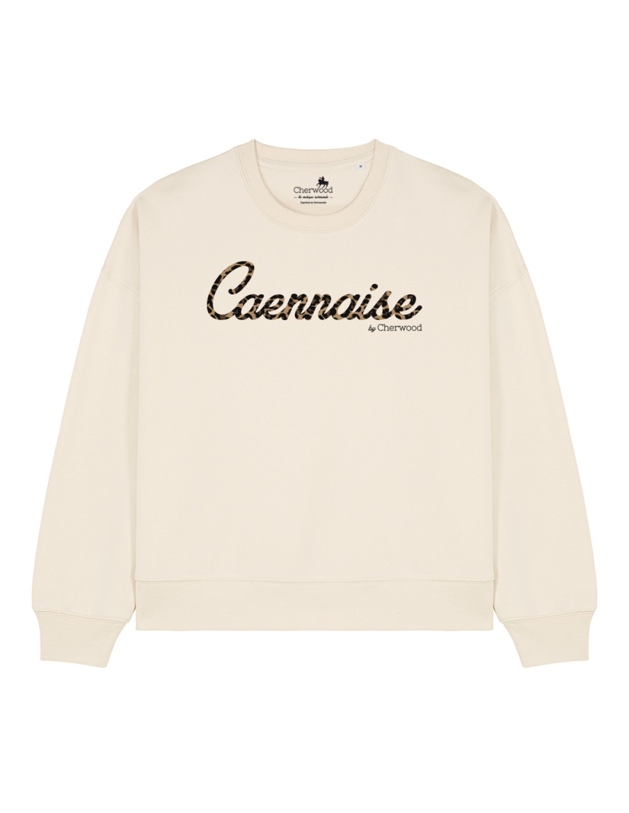 Sweat Femme Caennaise Léopard • Femme • Cherwood