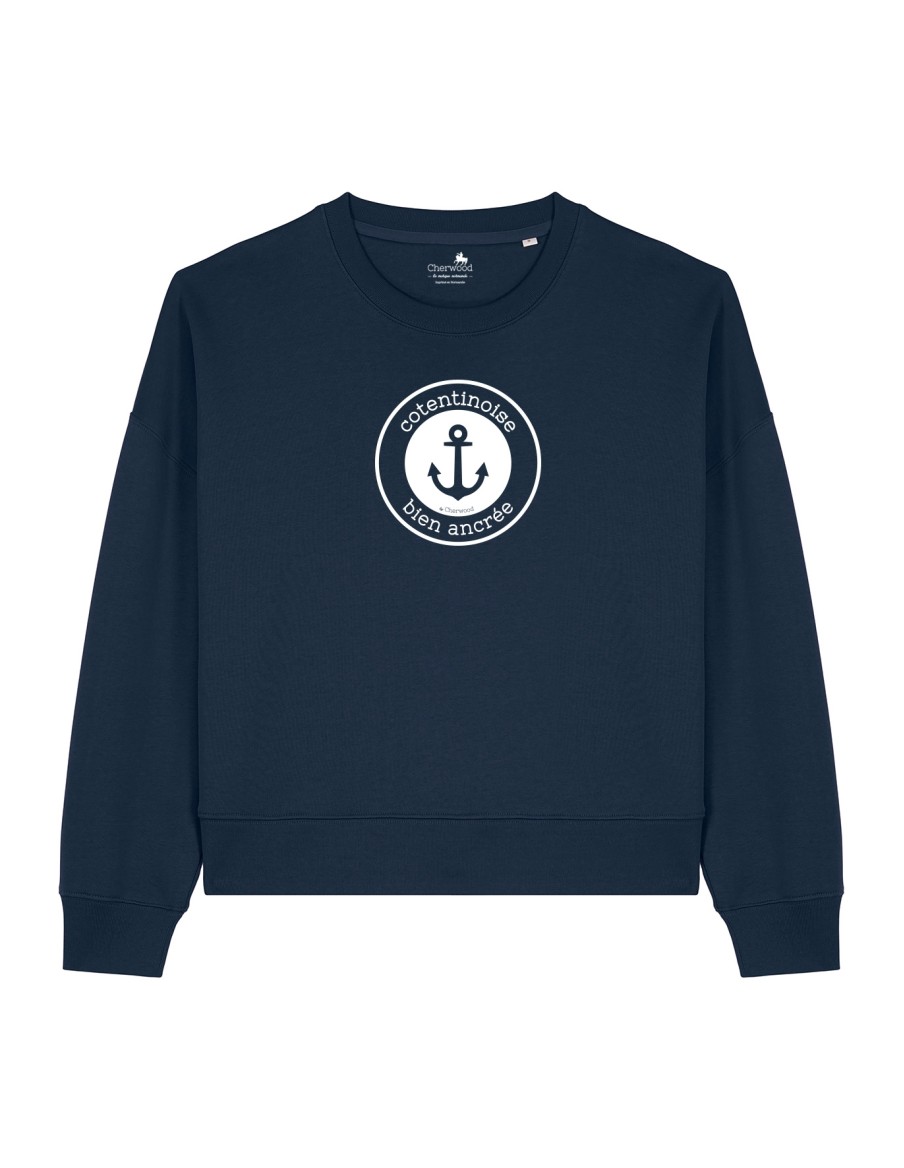 Sweat Femme Cotentinoise Bien Ancrée • Sweats • Cherwood