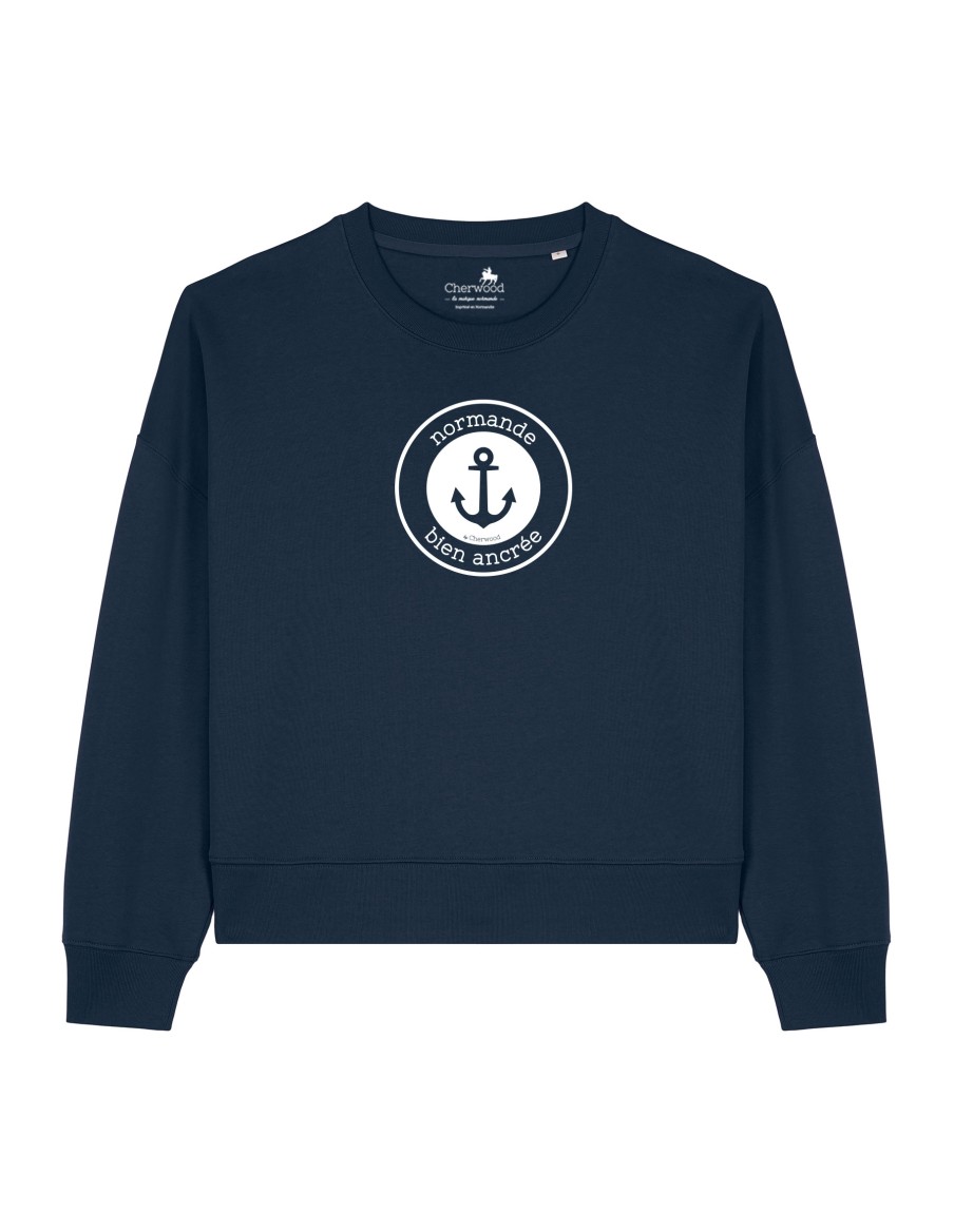 Sweat Femme Normande Bien Ancrée • Sweats • Cherwood